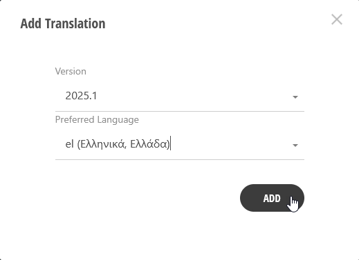 VCL Reports: The Add Translation Dialog