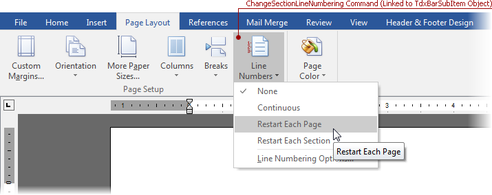 VCL Rich Edit Control: A Change Selection Line Numbering Example