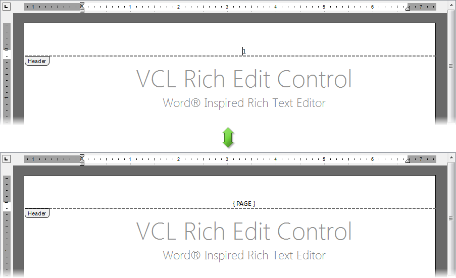 VCL Rich Edit Control: Field Codes