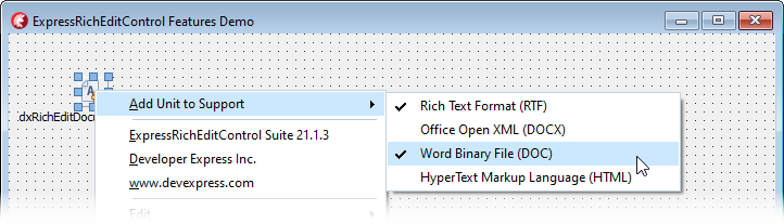 VCL Rich Edit: Design-Time Format Management