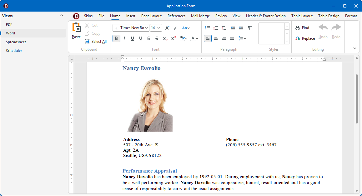 VCL Rich Edit: A Multi-View Application Example