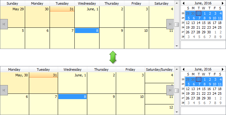 VCL Scheduler: A Compress Weekends Operation Example