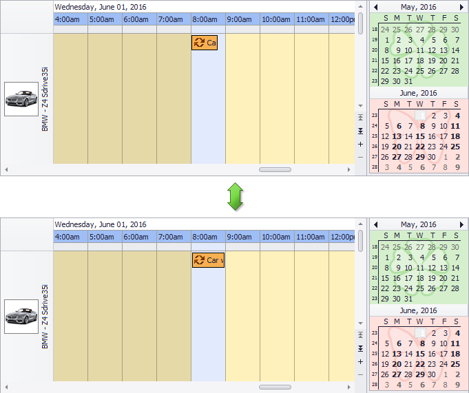 VCL Scheduler: Snap Events to Time Slots
