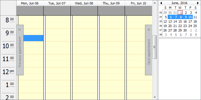 VCL Scheduler: The Work Week View