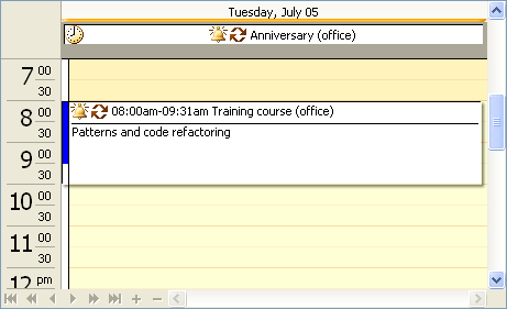 VCL Scheduler: The Day View