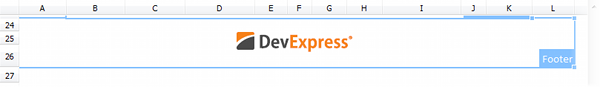 VCL SpreadSheet: A Footer Section Layout Example