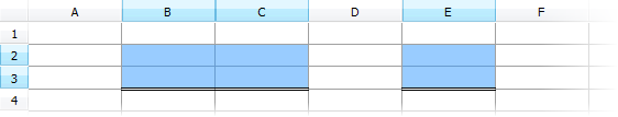 VCL SpreadSheet: Double Bottom Borders