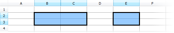 VCL SpreadSheet: External Thick Cell Borders