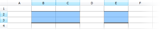 VCL SpreadSheet: Double Top and Bottom Cell Borders