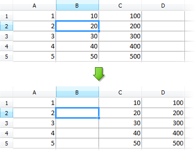 Working with Rows and Columns VCL DevExpress Documentation