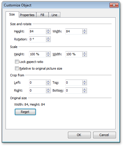 Size Settings