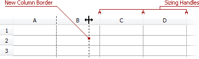 Drag-and-Drop Resize Operations