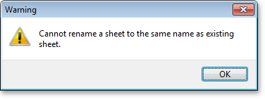 The Matching Worksheet Name Exception