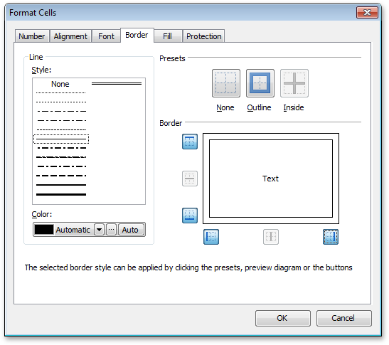 Border Settings