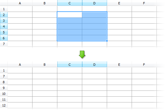 VCL SpreadSheet: A Hide Rows Operation Example