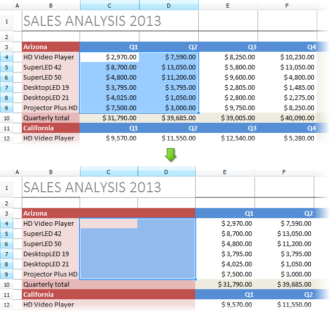 VCL SpreadSheet: An Insert Columns Operation Example