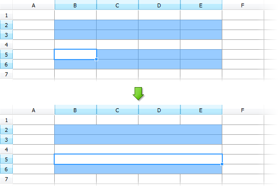 VCL SpreadSheet: A Merge cells Across Operation Example