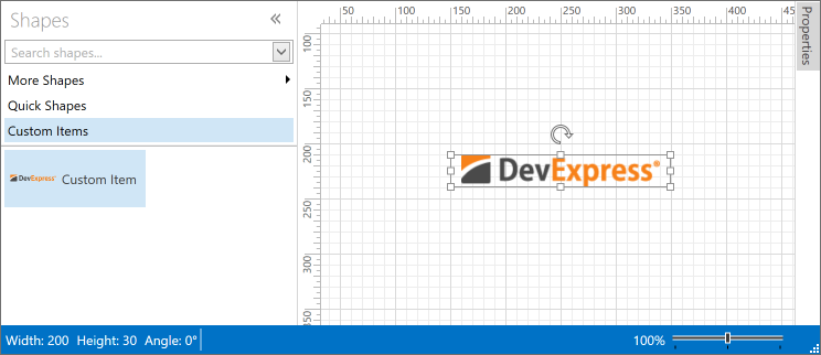 Add Predefined Diagram Image