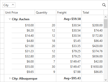 dxgrid-groupsummaryalign-column