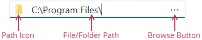 Browse Path Editor