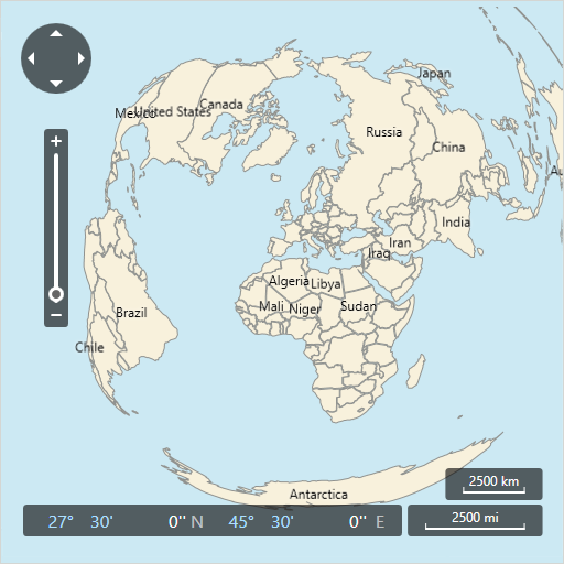 Etrs89LambertAzimuthalEqualAreaProjection