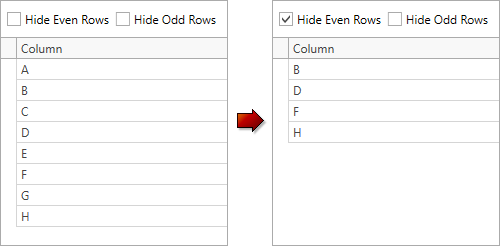 devexpress wpf gridcontrol treeview example