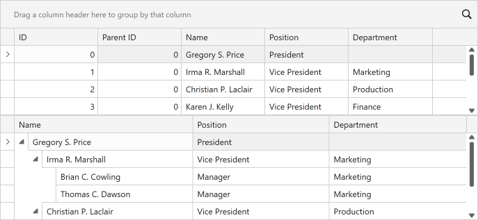 Define a View Without the ValueFactoryExtension