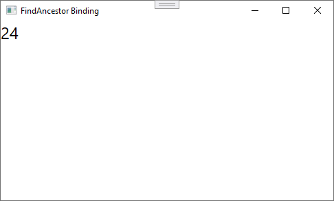 WPF Binding - FindAncestor Binding