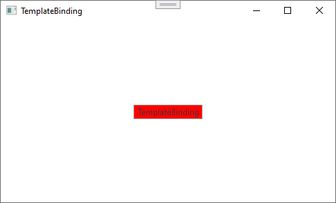 WPF Binding - TemplateBinding