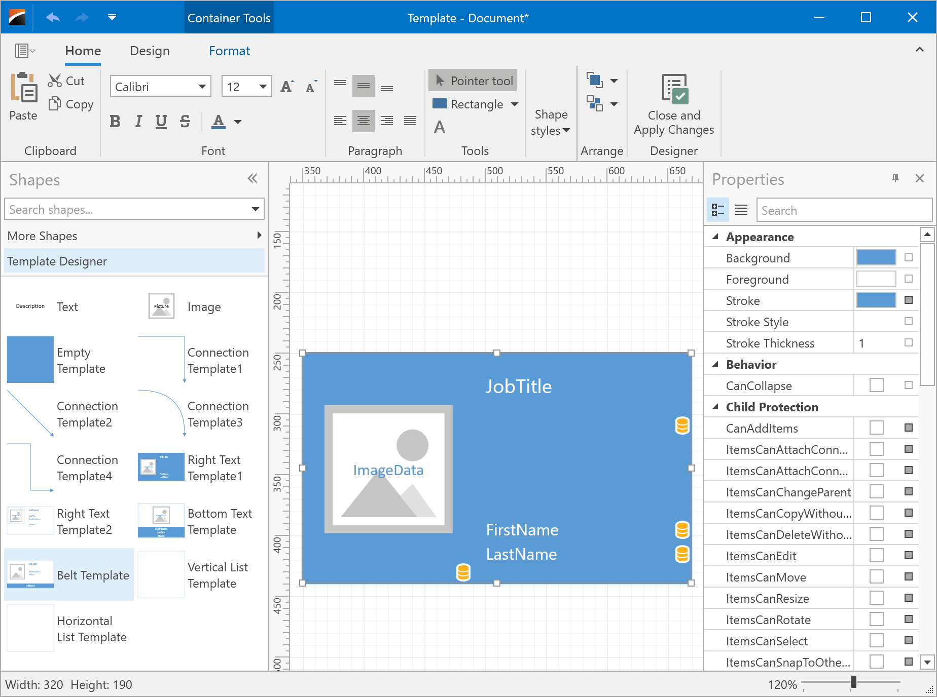 Define and Configure Generated Diagram Items | WPF Controls ...