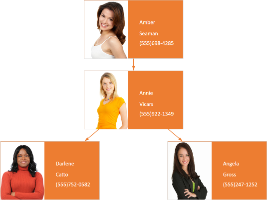 WPF Diagram - DiagramOrgChartBehavior