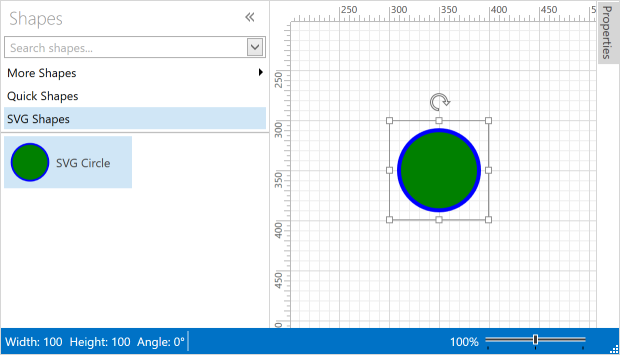 WPF Diagram - SVG Shapes