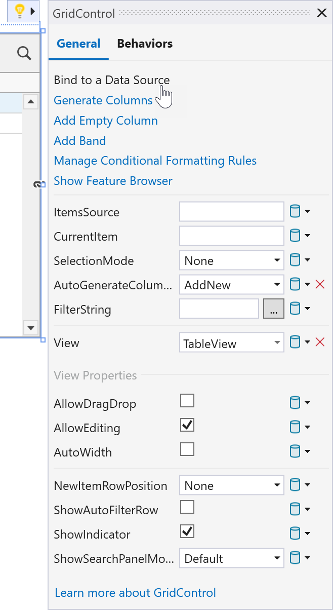 Bind The WPF Data Grid To A Local Database | WPF Controls | DevExpress ...