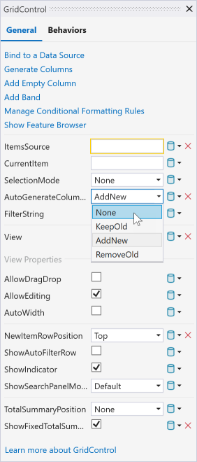 WPF Data Grid - AutoGenerateColumns