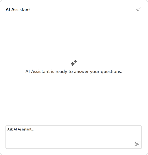 Custom Empty State Text - WPF AI Chat Control, DevExpress