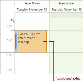 AppointmentPadding