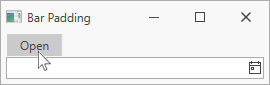 WPF Bars - Padding Property