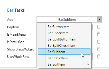 Bars-GetStarted-05-Bar1-TaskPane-SelectBarSubItem
