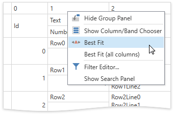 ag grid resize columns