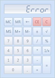 Calculator_ErrorDigital