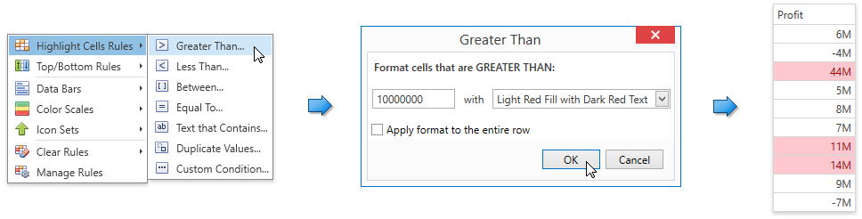 CFMenuHighlightCellRules