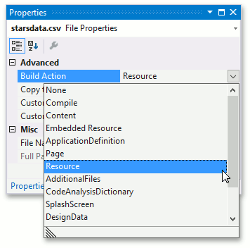 Chart3D-GettingStarted-2-BuildAction