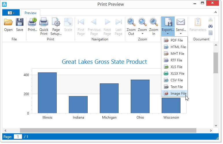 Wpf controls. Document Preview UI.