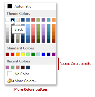 ColorEdit Visual Elements More Colors