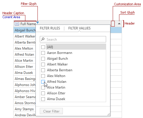 ColumnHeaderSettings