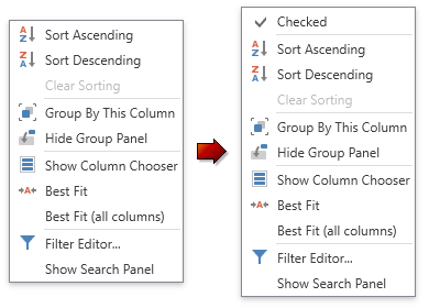 Grid - Add Items to the Context Menu