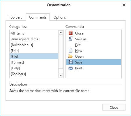 CustomizationWindow_CommandsPage