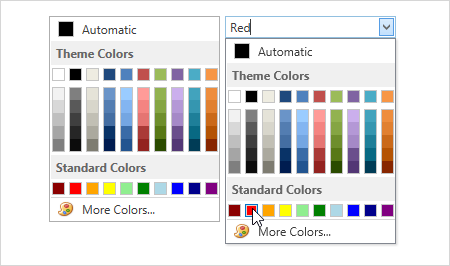 ColorEditor and PopupColorEditor