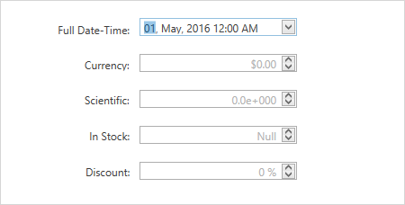 Value Formatting