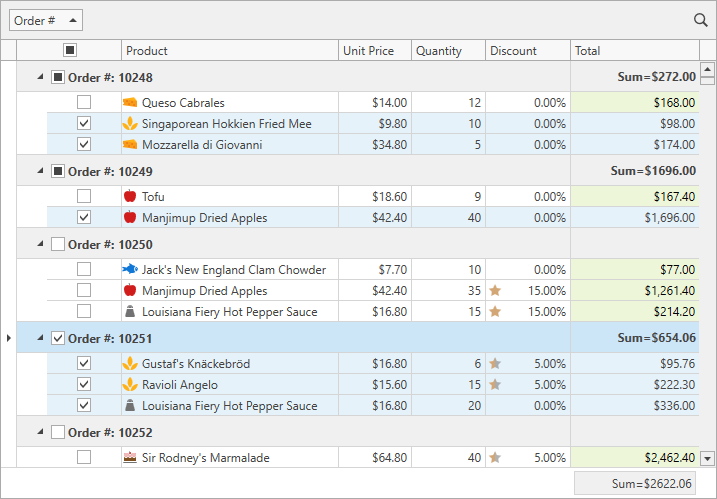 Data Grid | WPF Controls | DevExpress Documentation